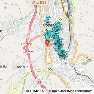 Mappa Viale della Repubblica, 87100 Cosenza CS, Italia (0.6115)