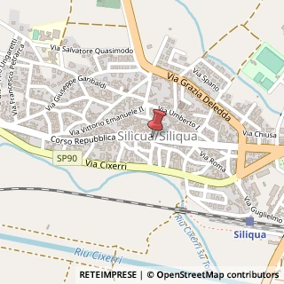 Mappa Corso Repubblica, 126, 09010 Siliqua, Cagliari (Sardegna)