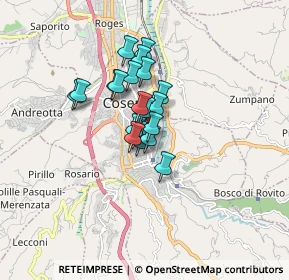 Mappa Via Don Giovanni Minzoni, 87036 Rende CS, Italia (1.157)