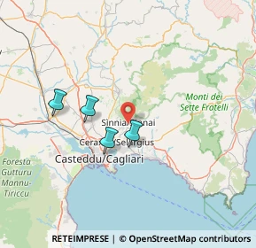Mappa Via Forreddu, 09048 Sinnai CA, Italia (21.172)