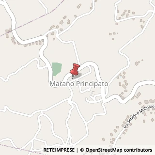 Mappa Via annunziata 7, 87040 Marano Principato, Cosenza (Calabria)