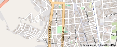 Mappa Cosenza