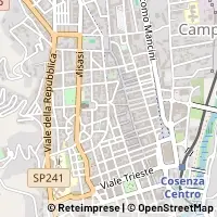 Hartă Cosenza