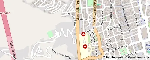 Mappa Cosenza