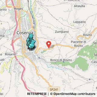 Mappa SS107, 87100 Cosenza CS, Italia (1.94)