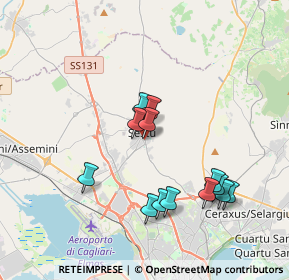 Mappa Via Nuoro, 09028 Sestu CA, Italia (3.89462)