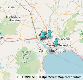 Mappa Via Sarrabus, 09032 Assemini CA, Italia (31.03556)