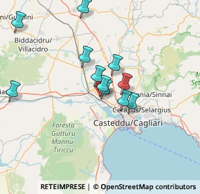 Mappa Via Sarrabus, 09032 Assemini CA, Italia (13.32545)