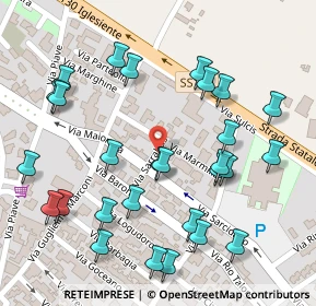 Mappa Via Sarrabus, 09032 Assemini CA, Italia (0.15)