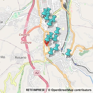 Mappa Piazza Cappello Paolo, 87100 Cosenza CS, Italia (0.83667)
