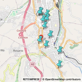 Mappa Via Pola, 87100 Cosenza CS, Italia (1.04091)