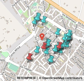 Mappa Via Olbia, 09032 Assemini CA, Italia (0.23667)