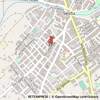 Mappa Via Cagliari, 154, 09028 Sestu, Cagliari (Sardegna)