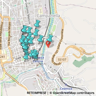 Mappa Via Sant'Antonio dell'Orto, 87100 Cosenza CS, Italia (0.538)
