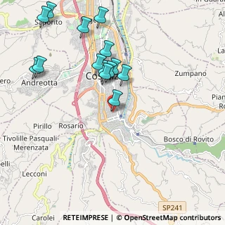 Mappa Via Monte Santo, 87100 Cosenza CS, Italia (2.39643)
