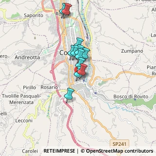 Mappa Via Monte Santo, 87100 Cosenza CS, Italia (1.37083)