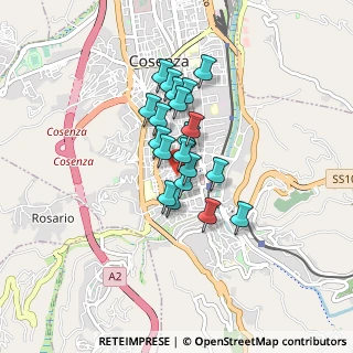 Mappa Via Adige, 87100 Cosenza CS, Italia (0.6335)