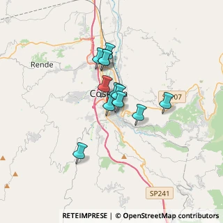 Mappa Via Adige, 87100 Cosenza CS, Italia (2.53167)