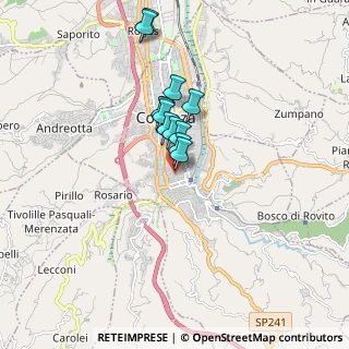Mappa Via Adige, 87100 Cosenza CS, Italia (1.37667)