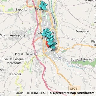Mappa Via Adige, 87100 Cosenza CS, Italia (1.07167)