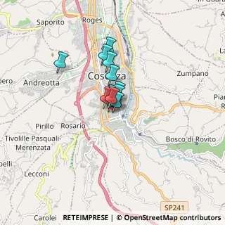Mappa Via Adige, 87100 Cosenza CS, Italia (0.96417)