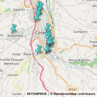 Mappa Via Gaspare Conforti, 87100 Cosenza CS, Italia (1.92214)