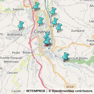 Mappa Via Gaspare Conforti, 87100 Cosenza CS, Italia (1.96182)