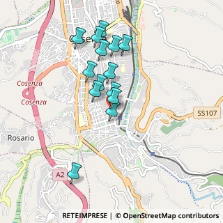 Mappa Via Gaspare Conforti, 87100 Cosenza CS, Italia (0.87929)