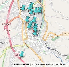 Mappa Piazza Giacomo Mancini, 87100 Cosenza CS, Italia (0.87929)