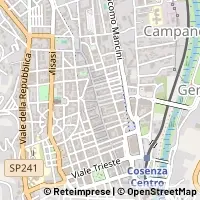 Map Cosenza