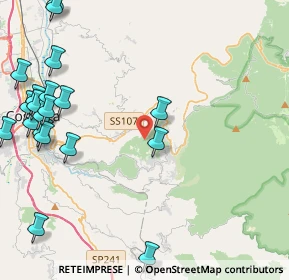 Mappa Via Aldo Moro, 87053 Celico CS, Italia (6.4785)