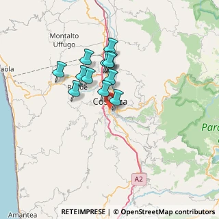 Mappa Via Istria, 87100 Cosenza CS, Italia (5.88583)