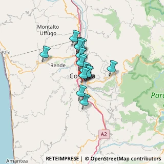 Mappa Via Istria, 87100 Cosenza CS, Italia (4.44824)