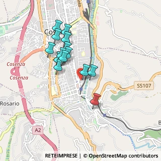 Mappa Via Reggio Calabria, 87100 Cosenza CS, Italia (0.86467)