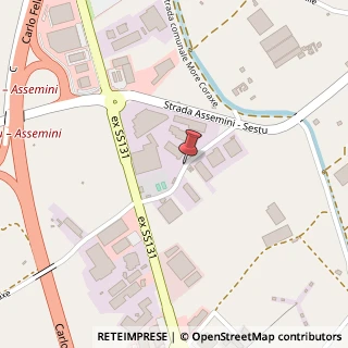 Mappa Viale Monastir, 09028 Sestu CA, Italia, 09028 Sestu, Cagliari (Sardegna)