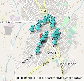 Mappa Via Trincea delle Frasche, 09028 Sestu CA, Italia (0.285)