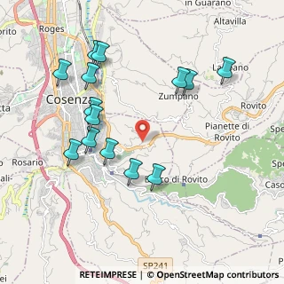 Mappa Galleria Piscopani, 87100 Cosenza CS, Italia (2.27714)