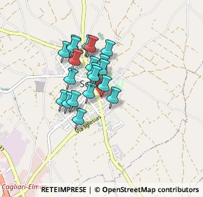 Mappa Via Muravera, 09028 Sestu CA, Italia (0.6745)