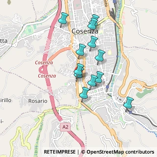 Mappa Via Savoia, 87100 Cosenza CS, Italia (0.86667)