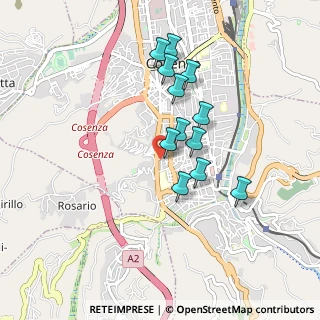 Mappa Via Alberico Talarico, 87100 Cosenza CS, Italia (0.82333)