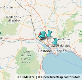 Mappa Via Parteolla, 09032 Assemini CA, Italia (31.05111)