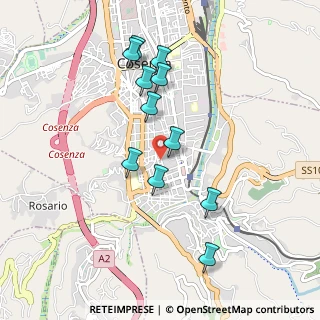 Mappa Via Brenta, 87100 Cosenza CS, Italia (0.97545)