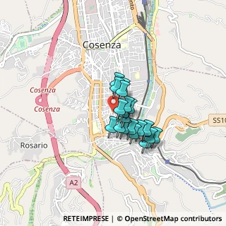 Mappa Via Brenta, 87100 Cosenza CS, Italia (0.572)