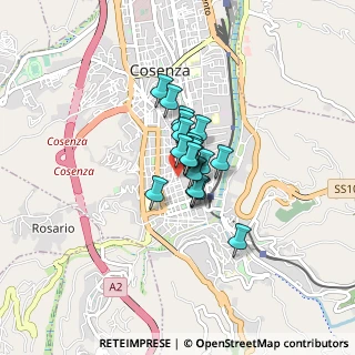 Mappa Via Brenta, 87100 Cosenza CS, Italia (0.421)