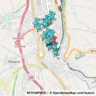 Mappa Via Brenta, 87100 Cosenza CS, Italia (0.677)