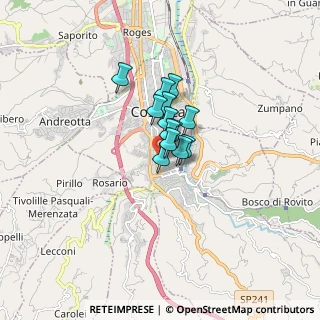 Mappa Via Nicola Parisio, 87100 Cosenza CS, Italia (0.88231)