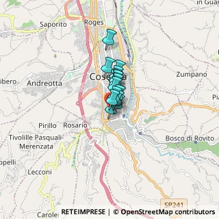 Mappa Via Nicola Parisio, 87100 Cosenza CS, Italia (0.72643)
