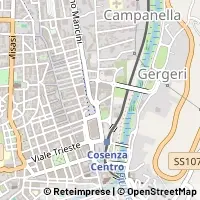 Hartă Cosenza