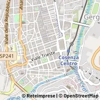 Mapa Cosenza