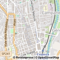 地图 Cosenza